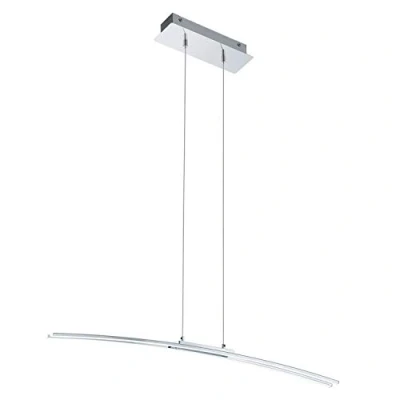 Image of Eglo Lighting Lasana Led Ceiling Pendant Bar Light Chrome EG95147