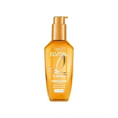 Image of L&#039;oréal Paris Elvital Oil Magique Refining Hair Oil, 1 x 100 ml, for All Types, with 6 Precious Flower Oils