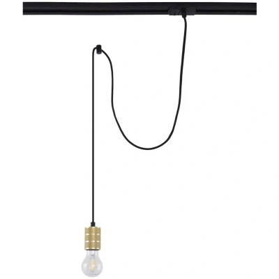 Image of Lindby hanging light Linaro, Ø 4.6 cm, gold, 1 phase, GU10