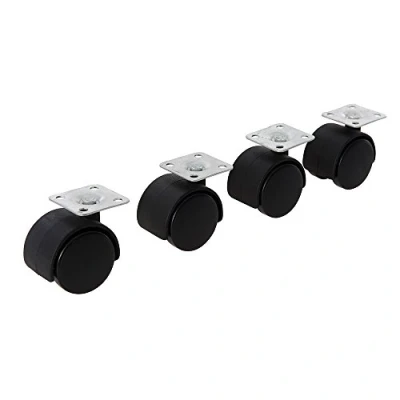 Image of Fixman 698127 Twin Wheel Castor Plate 4pk 38 mm