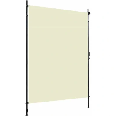 Image of vidaXL Outdoor Roller Blind 150x270 cm Cream