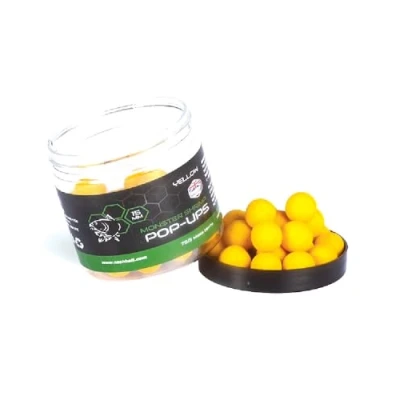 Image of Nash Monster Shrimp Pop ups Yellow 15mm (75g)