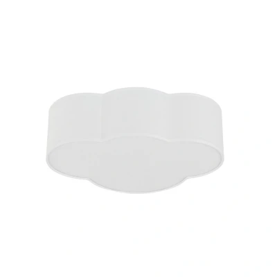Image of TK Lighting Cloud ceiling light, textile, 41 x 31 cm, white