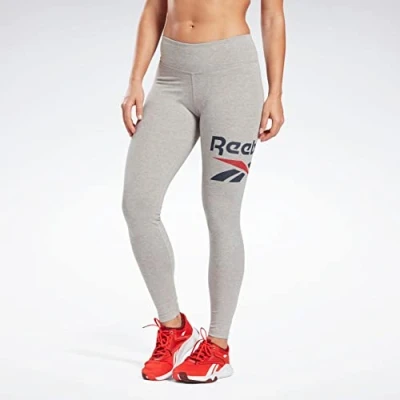 Image of Reebok Women&#039;s Identity Logo Leggings, Purple Oasis, XL/S