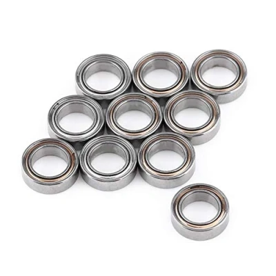Image of Akozon Ball Bearing, 10pcs MR85ZZ Double shielded Miniature Bearings 5x8x2.5mm for 3D Printer, Model Making