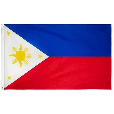 Image of SHATCHI 5ft x 3ft National Flags Events Pub BBQ Decorations for Rugby Cricket Football Sports 2023 World Cup Banner Fan Support Table Cover, Polyester, Philippines