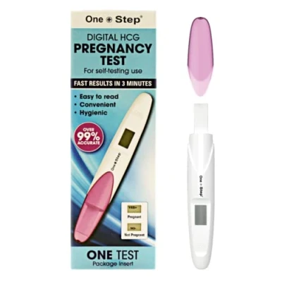 Image of One Step Digital Pregnancy Test Fast and Easy to Use Clear Results