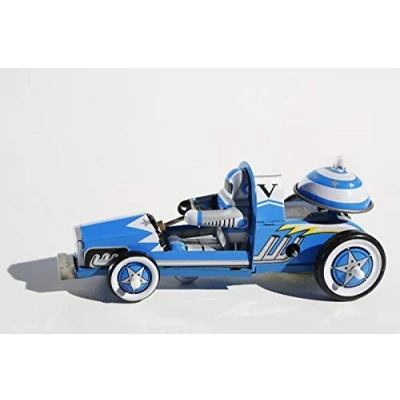 Image of Jesters Collectable Wind up tin toy Robot Racer mechanical clockwork retro replica