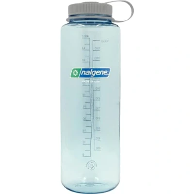 Image of Nalgene Sustain Tritan BPA Free Water Bottle Made with Material Derived from 50% Plastic Waste, 48 OZ, Wide Mouth, Seafoam