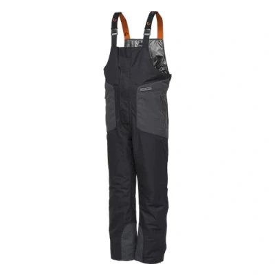 Image of SAVAGEGEAR Men&#039;s Heatlite Thermo Bib &amp; Brace, Black/White/Blue, M