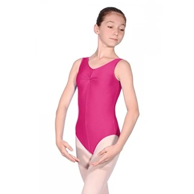 Image of Roch Valley Sheree Nylon/Lycra Leotard Raspberry Ladies 10/12 Eu 38 40 (4)