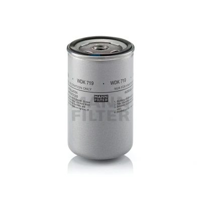 Image of 51125030045, 51125030046 Fuel FILTER MANN WDK 719 Spin on Filter, for high pressure levels MAN: L 2000