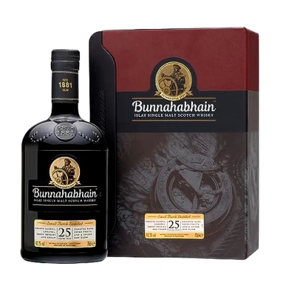 Image of Bunnahabhain 25 Year Old Single Malt Scotch Whisky, 70 cl