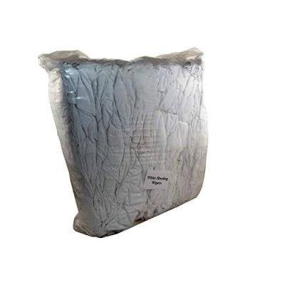 Image of Pro Range 10KG Bag of 100% White Cotton Sheet Lint Free Cleaning Rags/Wipers Good For Cars &amp; Industrial Use