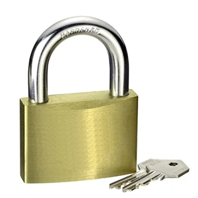 Image of CONNEX DY220430 Brass Cylinder Padlock 50, 50 x 25 mm