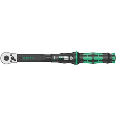 Image of Wera Click Torque B 2 Adjustable Wrench, 3/8&quot; Square Drive, 20 100 Nm, 05075611001