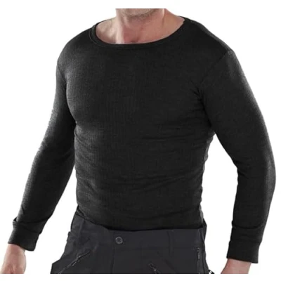 Image of Beeswift THERMAL VEST LONG SLEEVE BLACK XXL