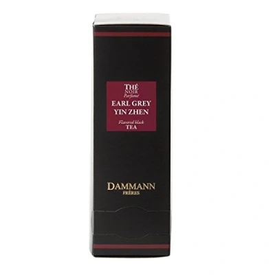 Image of Dammann Frères Earl Grey Tea Yin Zhen (Black Tea) 24 envelopes Glass