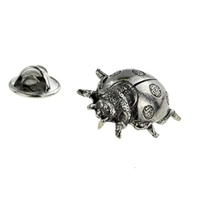 Image of Ladybird Design Pewter Lapel Pin Badge