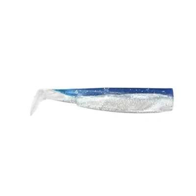 Image of Fiiish Black Minnow Fishing Lure Bodies Blue, Size 140