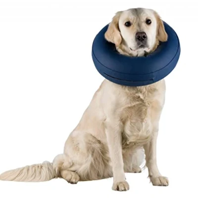 Image of TRIXIE 19540 Inflatable Safety Collar XXS: 14 18cm/6.5cm, Blue