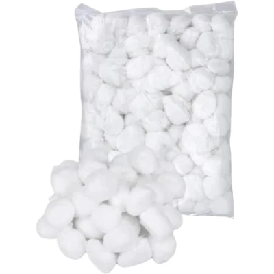 Image of Pack of 120 Cotton Wool Balls, Super Soft, 100% Pure Cotton, Perfect for Everyday Use