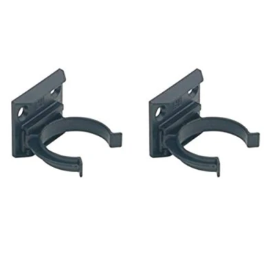 Image of Kitchen Plinth Leg Clips &amp; Brackets Kick Board Plastic FITS 30MM Diameter x2