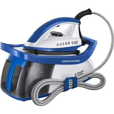 Image of Russell Hobbs Steam Power 2600 W 1.3 L Careeza soleplate Blue, White
