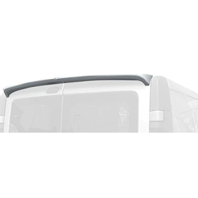 Image of AUTO STYLE A/426 Roof spoiler compatible with Nissan Primastar/NV300 &amp; Opel Vivaro Renault Trafic Fiat Talento (Models rear doors) (PU), silvergreyblackwhite