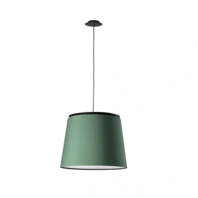 Image of Savoy Cylindrical Pendants Green, E27