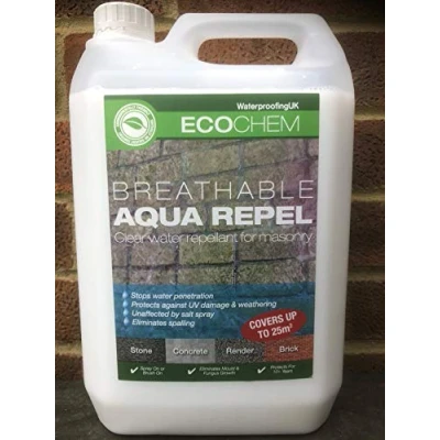 Image of Aqua Repel Breathable Clear Water Repellent for Masonry 5L