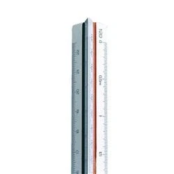 Image of Linex Triangular Scale Rule 1:500 2500 30cm