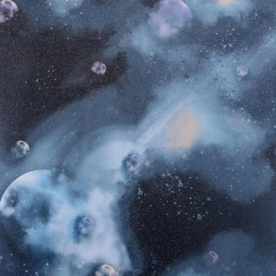 Image of Arthouse Out of This World Navy Wallpaper 251903