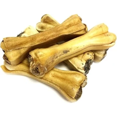 Image of Tripe Filled Bones x 5 Natural Rawhide Dog Treats Chews RHS