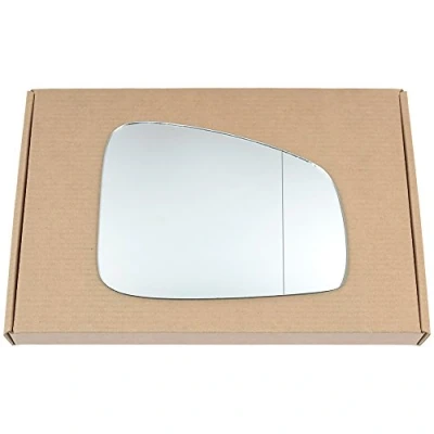Image of Less4spares Wing Mirror Glass Right Compatible with Renault Megane mk3 2008 2016 STICK ON Driver Off Side Blind Spot