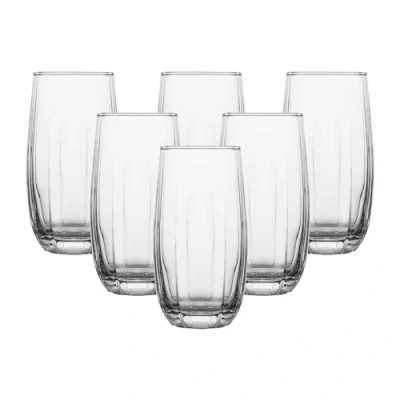 Image of simpa Highball Tumbler Drinking Glasses 510ml Set of 6