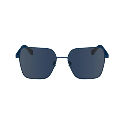 Image of Sunglasses Calvin klein Ckj24201s col. 400 Donna Squadrata Blu