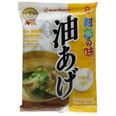 Image of Marukome Instant Ryoutei No Aji Fried Miso Soup with Tofu 156 g