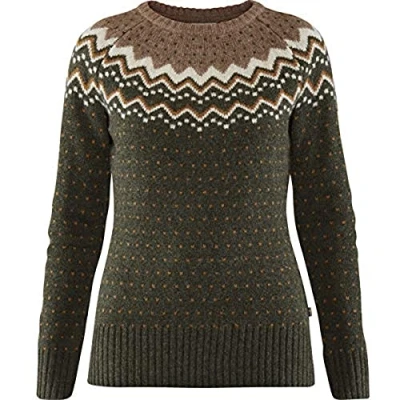 Image of FJALLRAVEN F89941 662 Övik Knit Sweater W Deep Forest L