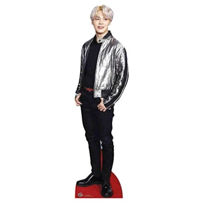Image of Bangtan Boy Silver Jacket r Park_Ji_Min (Star Mini) 90cm Tall