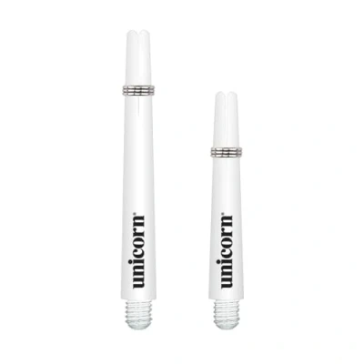 Image of Unicorn Dart Shafts Gripper 3 Durable Nylon White Stems Medium 44.2 mm