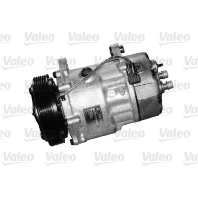 Image of 7D0820805C, 7D0820805G, 7D0820805H, 7D0820805K, 7D0820805KX AC Compressor VALEO NEW ORIGINAL PART 699161 VOLKSWAGEN: Transporter 4 Bus,