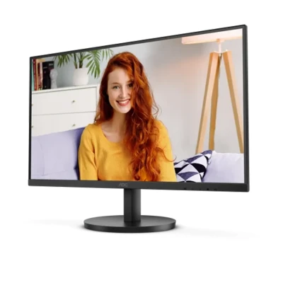 Image of AOC U27B3M 27 inch UHD monitor, speakers, HDR10 (3840x2160, 4K, 60 Hz, 2x HDMI, DisplayPort) black