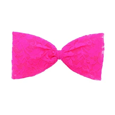 Image of Zac&#039;s Alter Ego Very Large Lace Bow on Crocodile Clip
