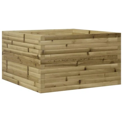 Image of vidaXL Garden Planter 80x80x45.5 cm Impregnated Wood Pine