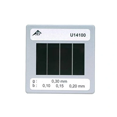 Image of 3B Scientific U14100 Diaphragm With 3 Double Slits Of Different Width