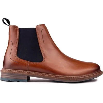 Image of Hush Puppies Men&#039;s Justin Chelsea Boot, Tan, 6 UK