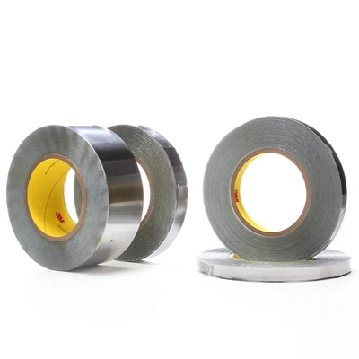 Image of 3M Lead Foil Tape 420, Silver, 12.7 mm x 33 m, 0.17