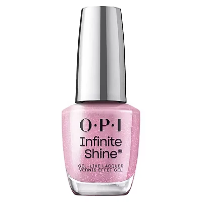 Image of OPI Infinite Shine Nail Polish OPI&#039;m Dreaming Collection Time Will Pastel Sheer &amp; Shimmery Lilac Gel Effect Long Lasting (15ml)