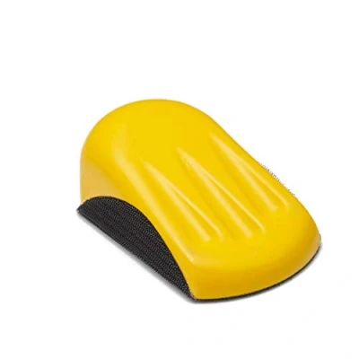 Image of Glass Polish 3 x 5 inch (75x125mm) Hand Sanding Block for (125mm) Hook &amp; Loop Grip Abrasive Discs GP15901